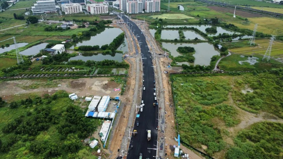 双向四车道！长乐这条“上学路”提前通车！