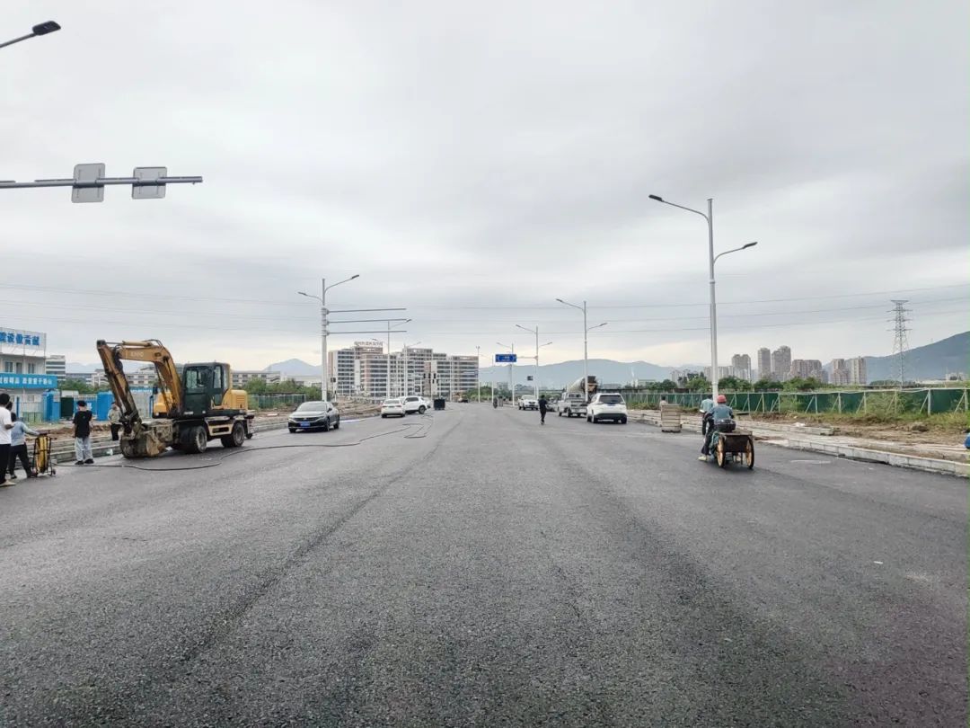 双向四车道！长乐这条“上学路”提前通车！